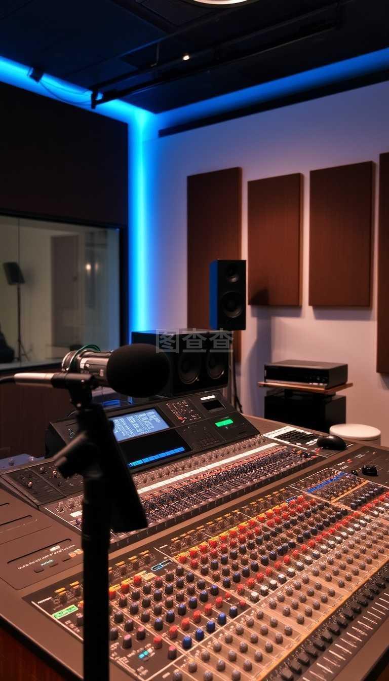 錄音棚混音臺專業(yè)音樂制作